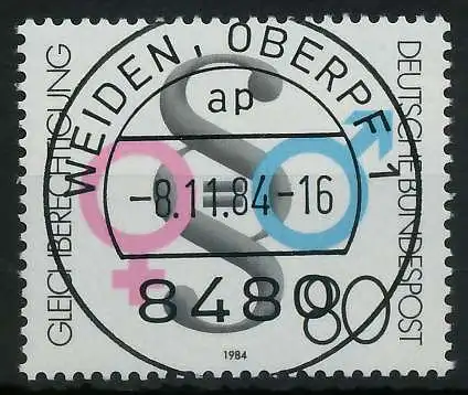 BRD 1984 Nr 1230 zentrisch gestempelt 85497A