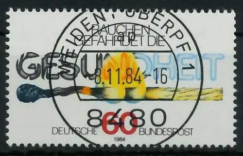 BRD 1984 Nr 1232 zentrisch gestempelt 85498E