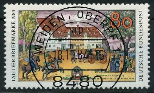 BRD 1984 Nr 1229 zentrisch gestempelt 8549B2