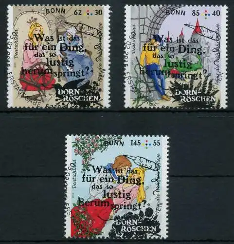 BRD BUND 2015 Nr 3132-3134 ESST zentrisch gestempelt 84097A