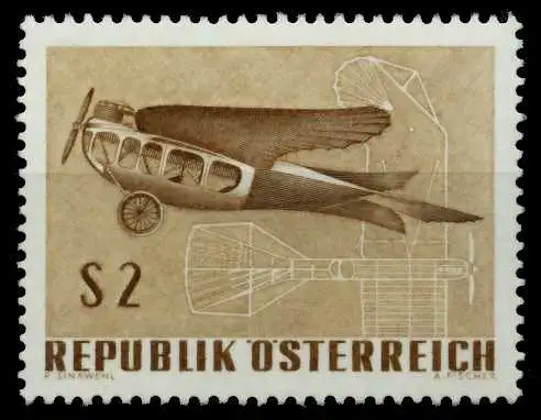 ÖSTERREICH 1968 Nr 1262 postfrisch S74361E