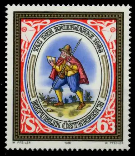 ÖSTERREICH 1986 Nr 1869 postfrisch S7436DE