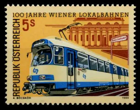ÖSTERREICH 1988 Nr 1917 postfrisch S743746