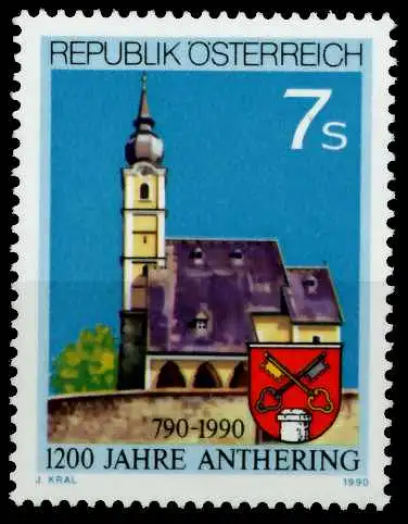 ÖSTERREICH 1990 Nr 1986 postfrisch S7437F6