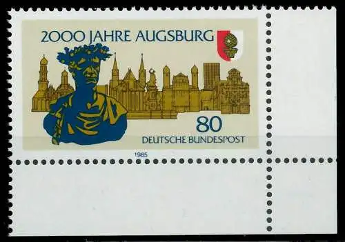 BRD 1985 Nr 1234 postfrisch ECKE-URE 855716