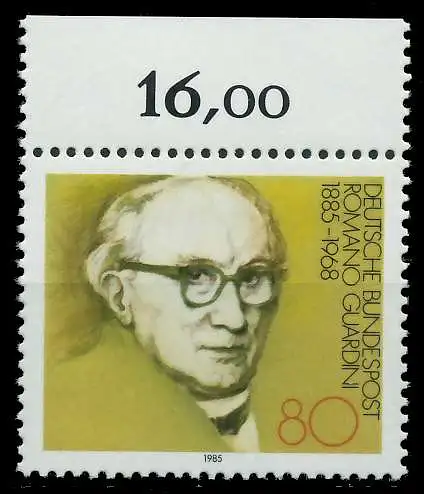 BRD 1985 Nr 1237 postfrisch ORA 85572E