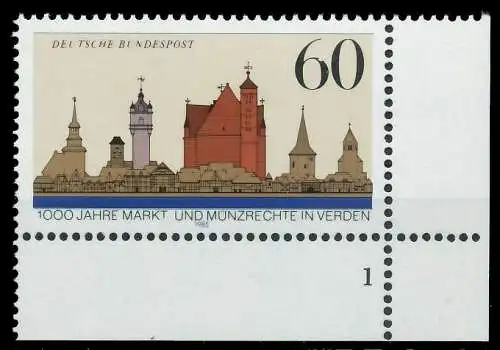 BRD 1985 Nr 1240 postfrisch FORMNUMMER 1 8557AA