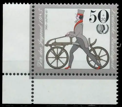 BRD 1985 Nr 1242 postfrisch ECKE-ULI 8557C2