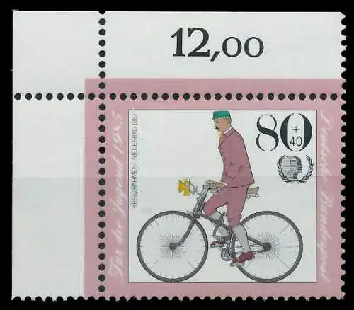 BRD 1985 Nr 1244 postfrisch ECKE-OLI 85581A