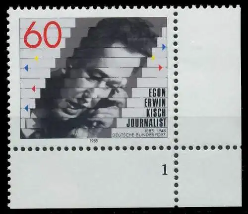 BRD 1985 Nr 1247 postfrisch FORMNUMMER 1 85582E