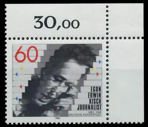 BRD 1985 Nr 1247 postfrisch ECKE-ORE 85584A