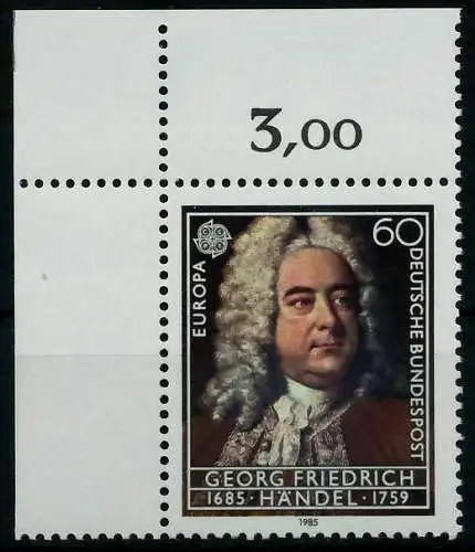 BRD BUND 1985 Nr 1248 postfrisch ECKE-OLI S6EF4B2