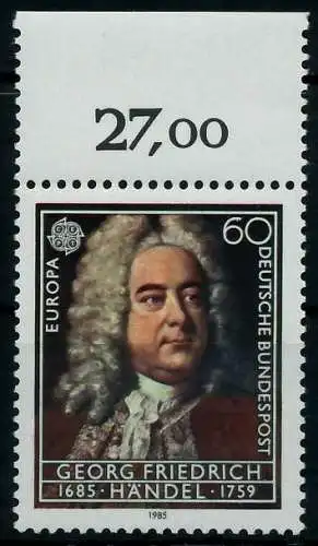 BRD BUND 1985 Nr 1248 postfrisch ORA 85584E