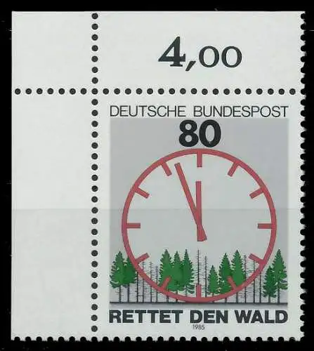 BRD 1985 Nr 1253 postfrisch ECKE-OLI 8558EA