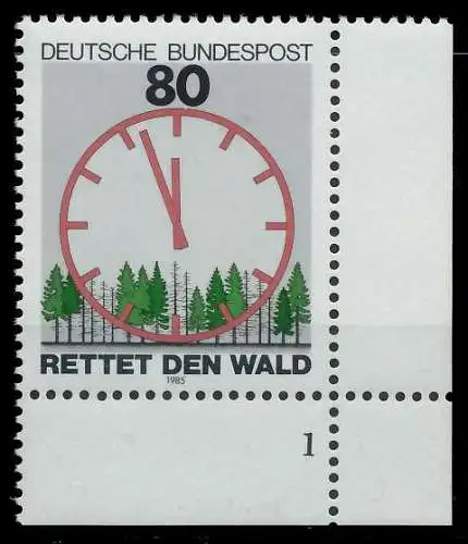 BRD 1985 Nr 1253 postfrisch FORMNUMMER 1 855906