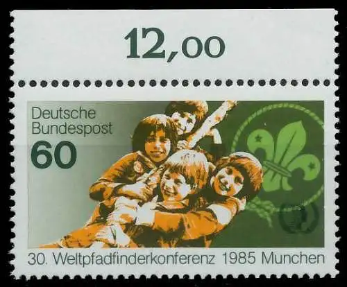 BRD 1985 Nr 1254 postfrisch ORA 855932