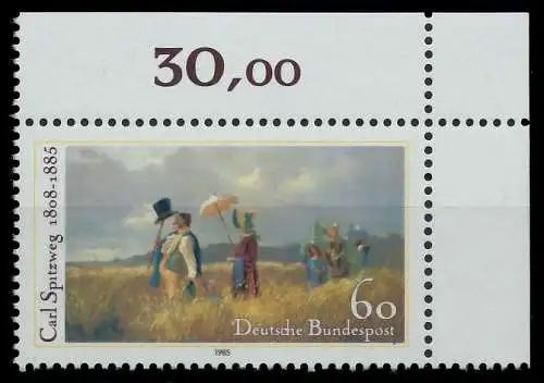 BRD 1985 Nr 1258 postfrisch ECKE-ORE 855962