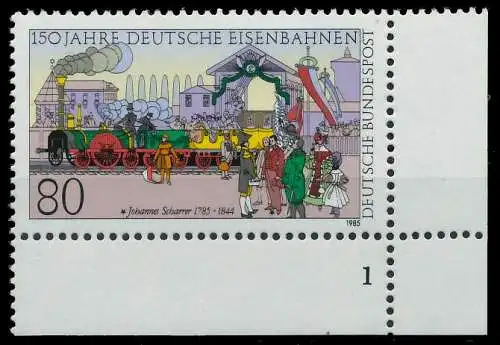 BRD 1985 Nr 1264 postfrisch FORMNUMMER 1 855A5E