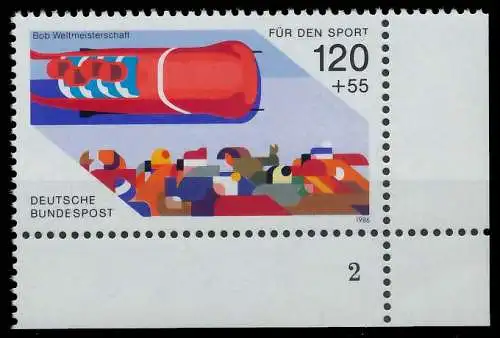 BRD 1986 Nr 1270 postfrisch FORMNUMMER 2 S74C3B6