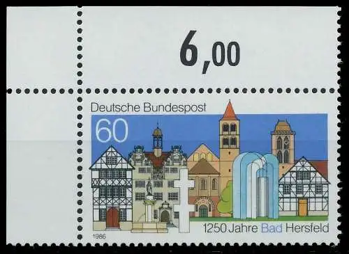 BRD 1986 Nr 1271 postfrisch ECKE-OLI 855B16