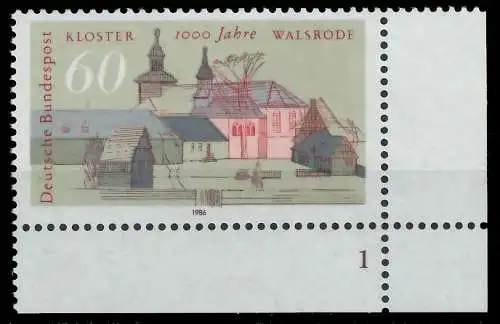 BRD 1986 Nr 1280 postfrisch FORMNUMMER 1 858C8E