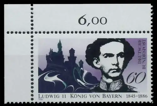 BRD 1986 Nr 1281 postfrisch ECKE-OLI 858CAE