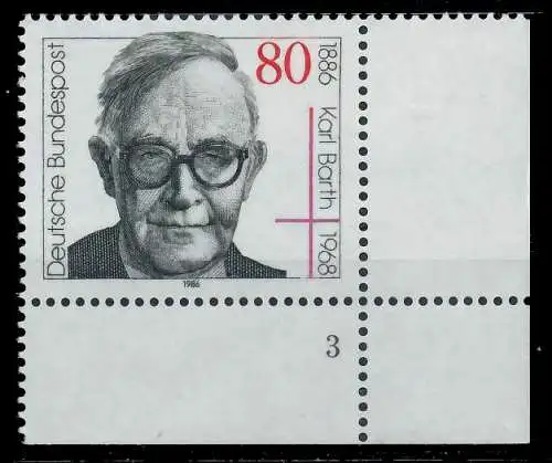 BRD 1986 Nr 1282 postfrisch FORMNUMMER 3 858CC6