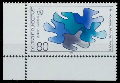 BRD 1986 Nr 1286 postfrisch ECKE-ULI 858D2A