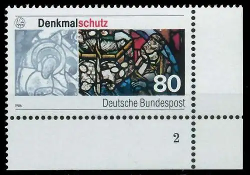 BRD 1986 Nr 1291 postfrisch FORMNUMMER 2 S74C6B6