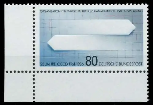 BRD 1986 Nr 1294 postfrisch ECKE-ULI 858DEE