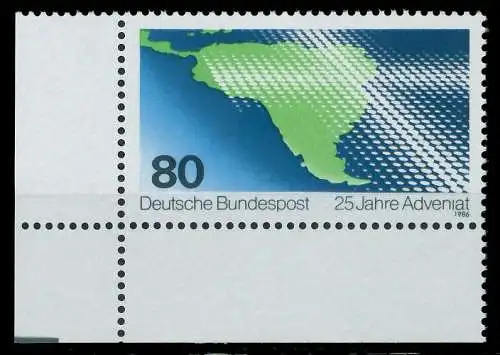 BRD 1986 Nr 1302 postfrisch ECKE-ULI S74C802
