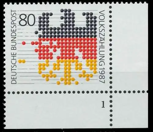 BRD 1987 Nr 1309 postfrisch FORMNUMMER 1 858F46