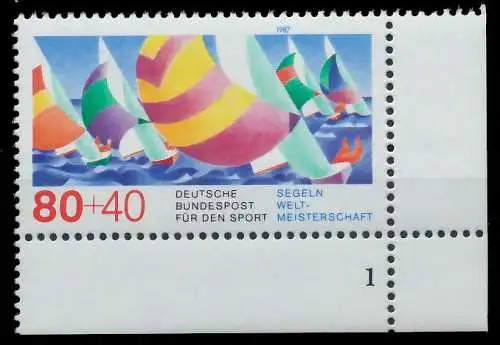 BRD 1987 Nr 1310 postfrisch FORMNUMMER 1 858F72