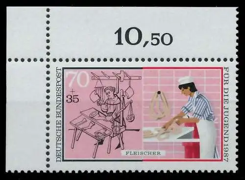 BRD 1987 Nr 1317 postfrisch ECKE-OLI 859016