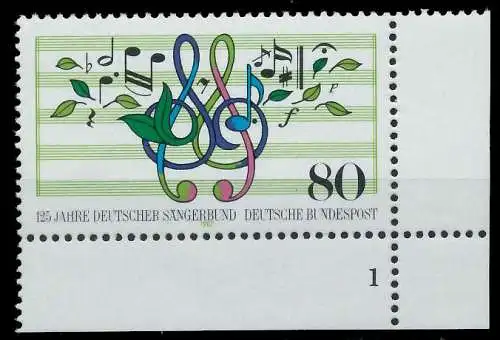 BRD 1987 Nr 1319 postfrisch FORMNUMMER 1 859086