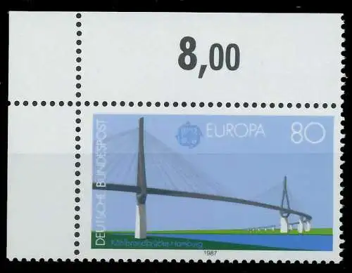 BRD BUND 1987 Nr 1322 postfrisch ECKE-ORE 8590DA