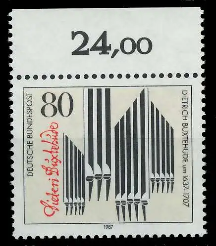 BRD 1987 Nr 1323 postfrisch ORA 8590EE