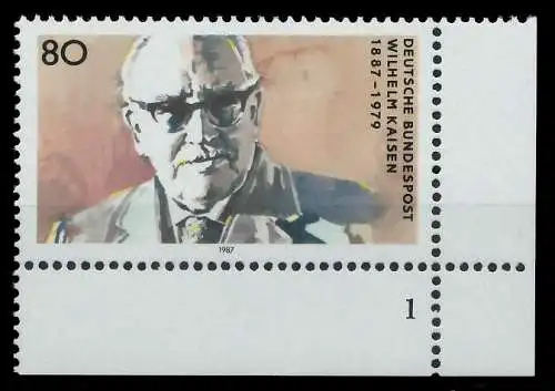 BRD 1987 Nr 1325 postfrisch FORMNUMMER 1 859126