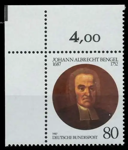 BRD 1987 Nr 1324 postfrisch ECKE-OLI 85913E