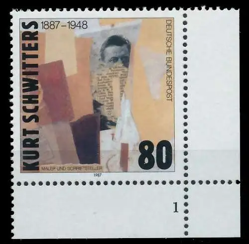 BRD 1987 Nr 1326 postfrisch FORMNUMMER 1 85915E