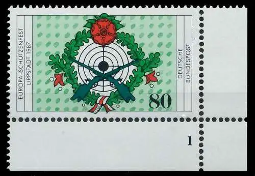 BRD 1987 Nr 1330 postfrisch FORMNUMMER 1 8591CE