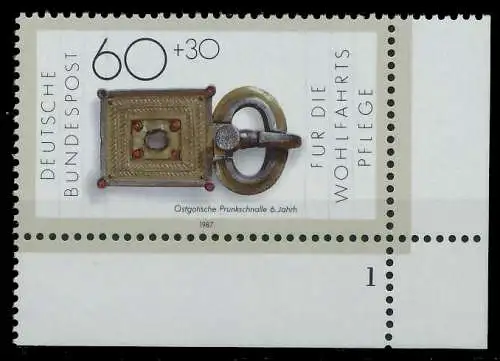 BRD 1987 Nr 1334 postfrisch FORMNUMMER 1 85921A