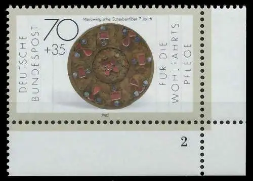 BRD 1987 Nr 1335 postfrisch FORMNUMMER 2 S7581F6