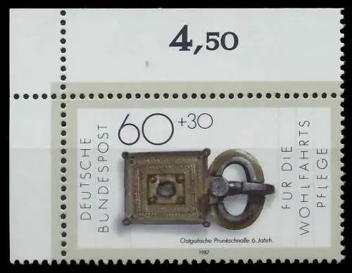 BRD 1987 Nr 1334 postfrisch ECKE-OLI 85925E