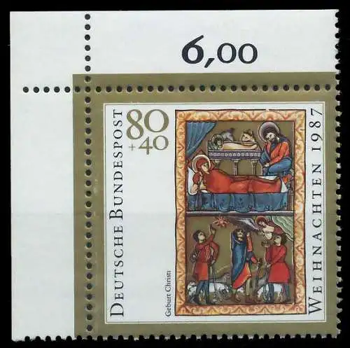 BRD 1987 Nr 1346 postfrisch ECKE-OLI S7582BA