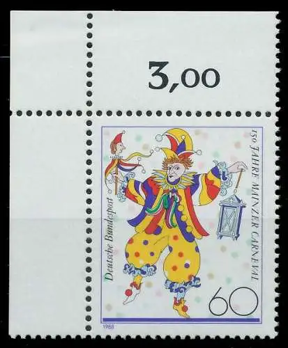 BRD 1988 Nr 1349 postfrisch ECKE-OLI 859332