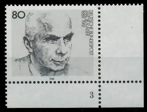 BRD 1988 Nr 1350 postfrisch FORMNUMMER 3 85936A