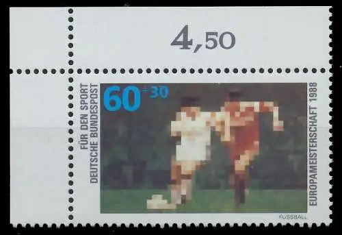 BRD 1988 Nr 1353 postfrisch ECKE-OLI S758376
