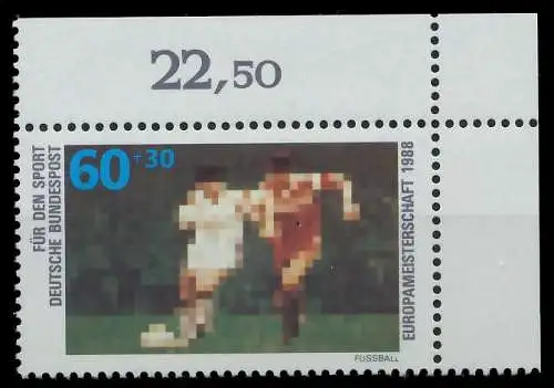BRD 1988 Nr 1353 postfrisch ECKE-ORE 85A3B6
