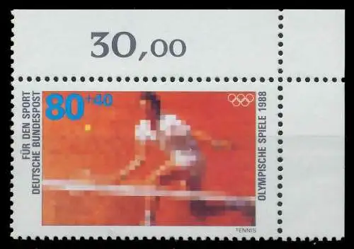 BRD 1988 Nr 1354 postfrisch ECKE-ORE S7583A6